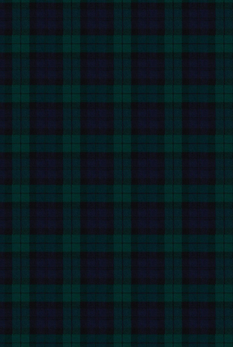 Repeating green and blue plaid pattern
